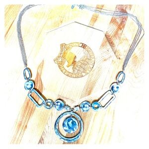 Silver Necklace ~ Statement Piece